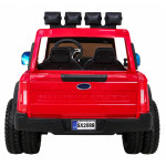 Elektrické autíčko - Ford Super Duty - červené